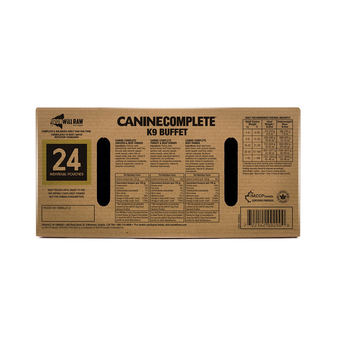 Iron Will Canine Complete K9 Buffet (24LB)