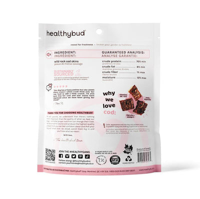 Healthybud Dog Treats - Cod Skins