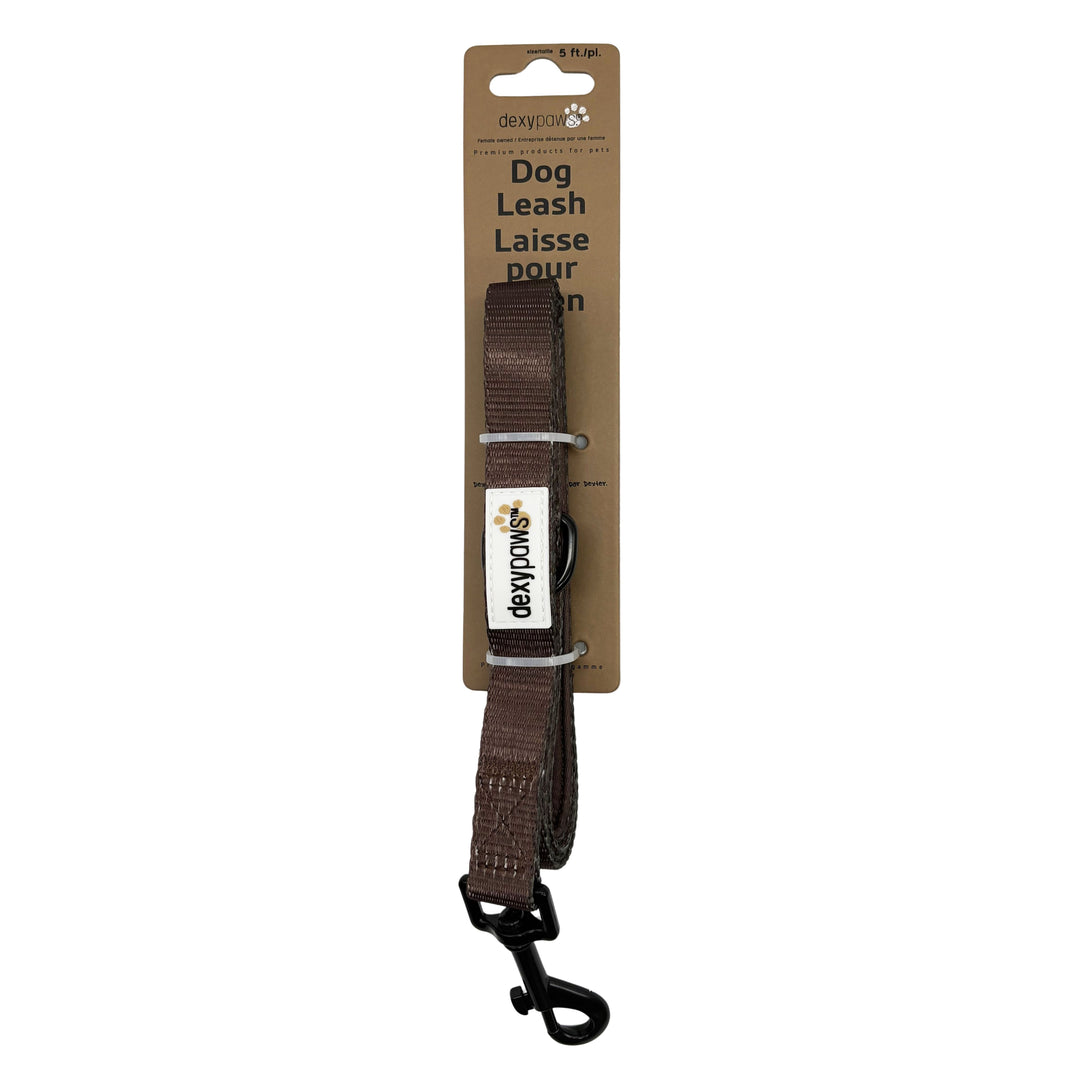 Dexypaws Polyester Leash for Dogs - 5 ft