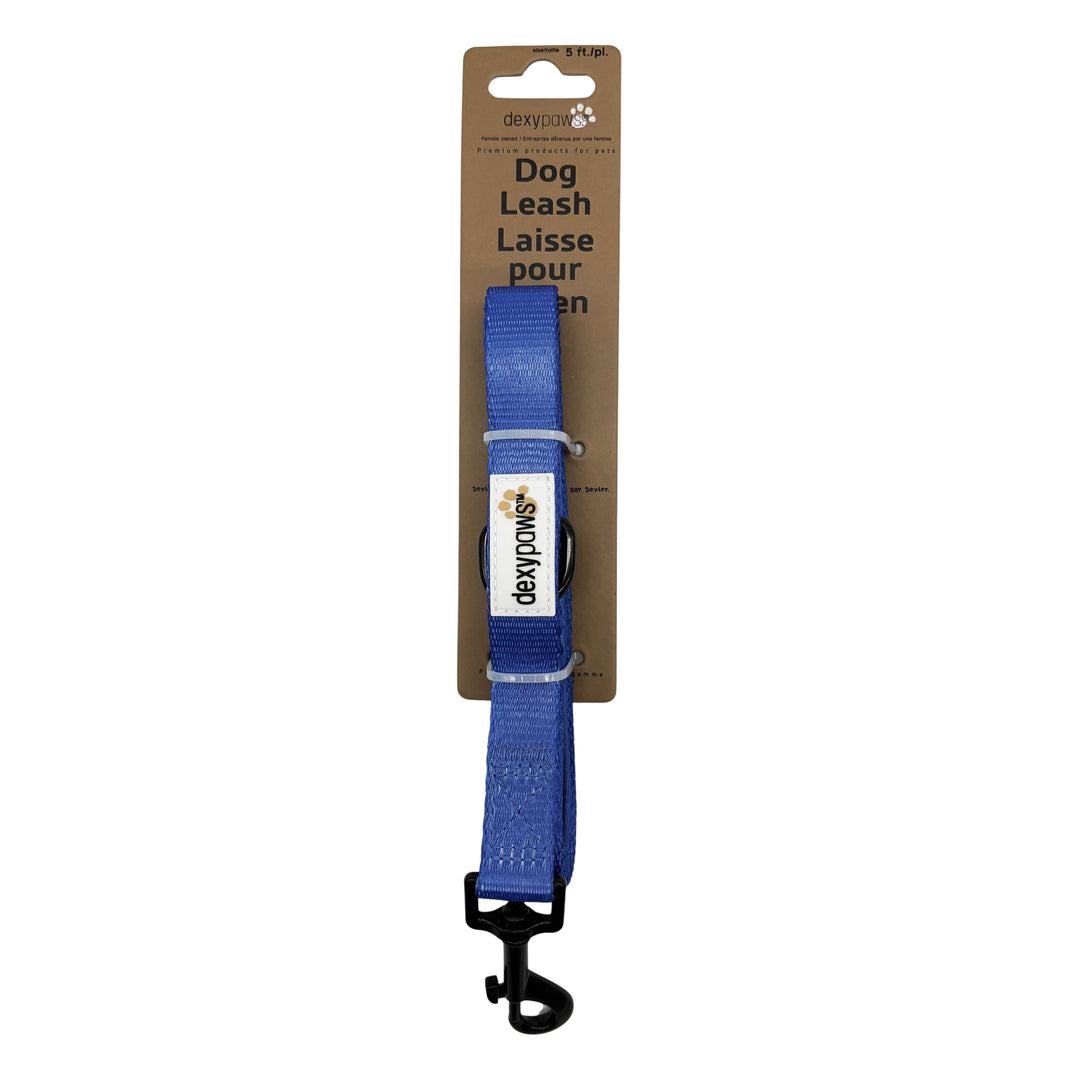 Dexypaws Polyester Leash for Dogs - 5 ft