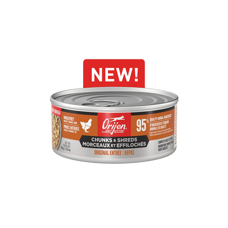 Orijen Original Entree Chunks & Shreds Adult Wet Cat Food