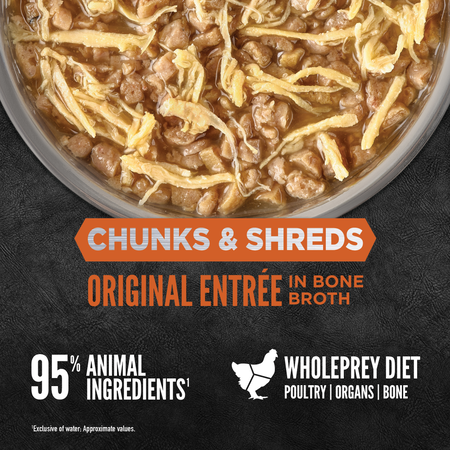 Orijen Original Entree Chunks & Shreds Adult Wet Cat Food