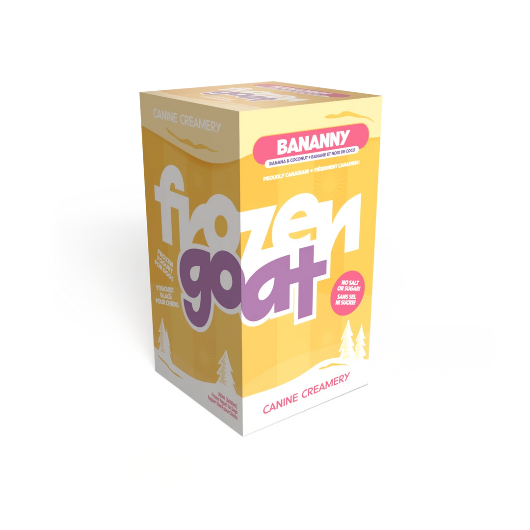 Big Country Raw - Frozen Goat Yogurt - Bananny