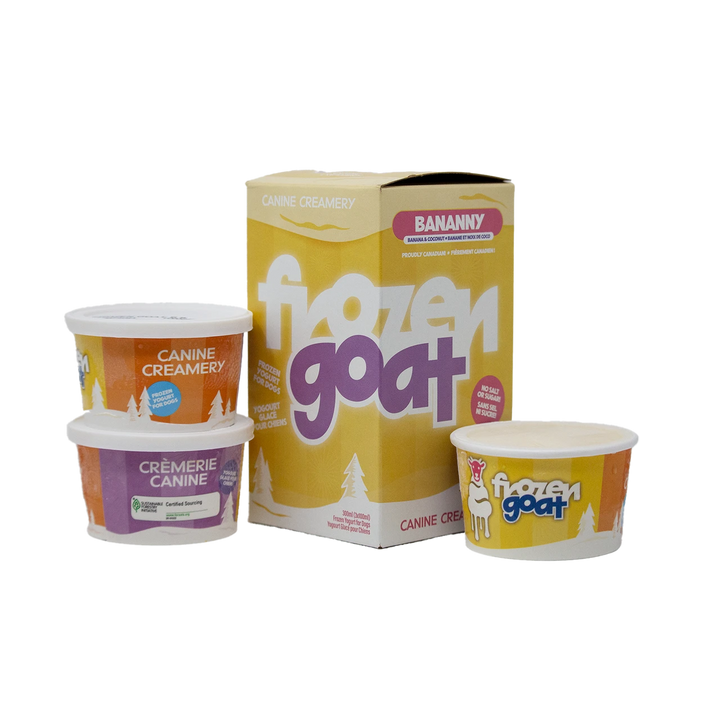 Big Country Raw - Frozen Goat Yogurt - Bananny