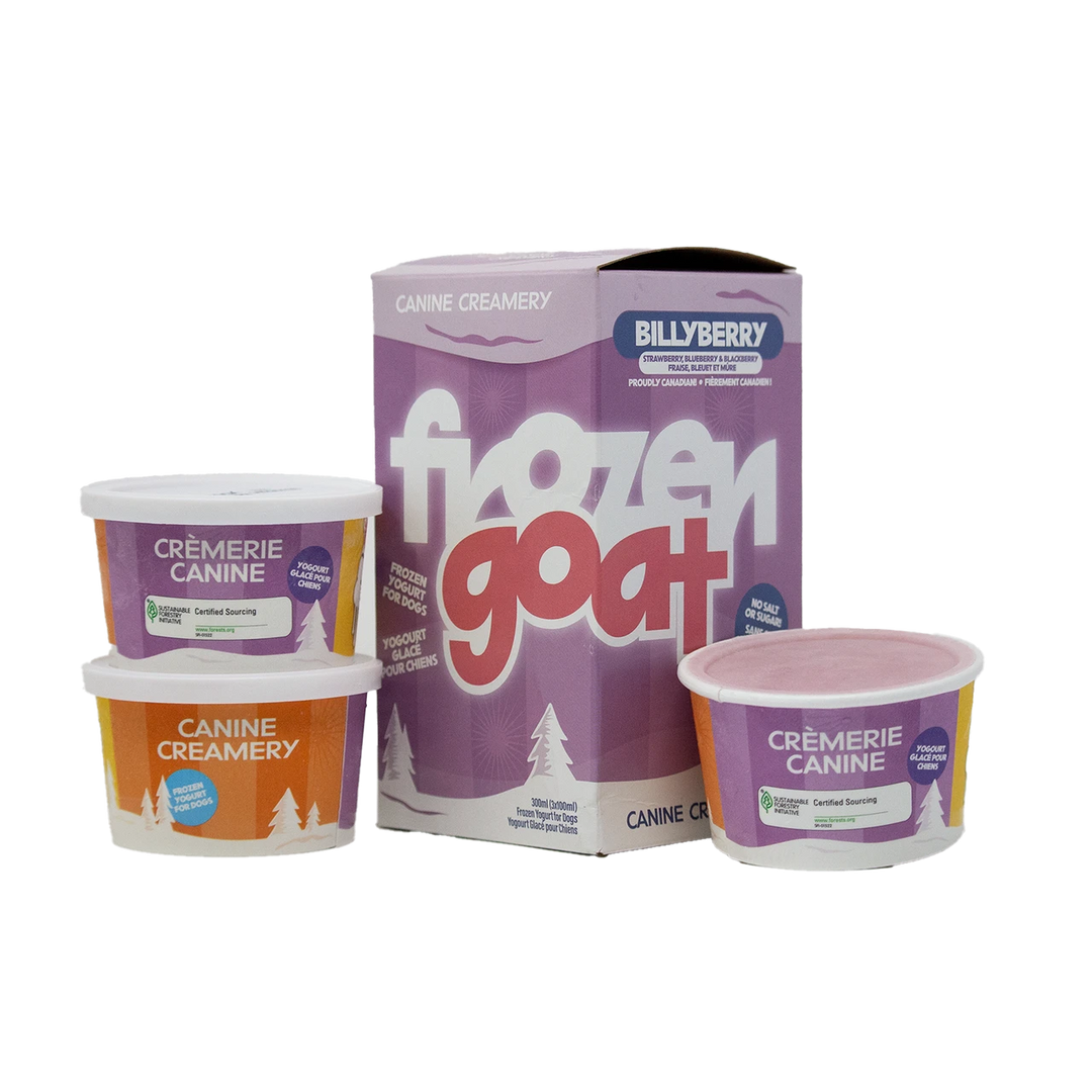 Big Country Raw - Frozen Goat Yogurt - Billyberry