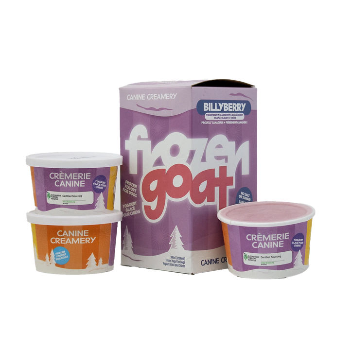 Big Country Raw - Frozen Goat Yogurt - Billyberry