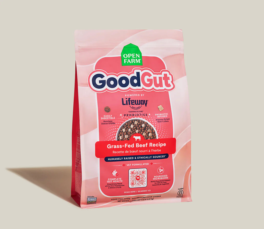 Open Farm GoodGut Grass-Fed Beef Dog Food