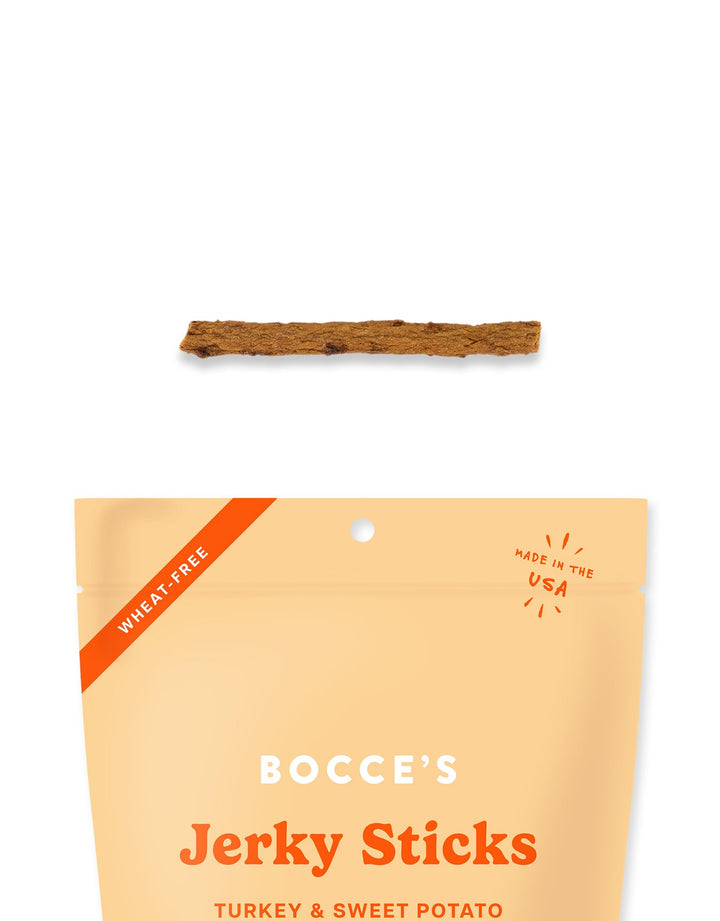 Bocce's Bakery - Grazers Jerky Sticks - Turkey & Sweet Potato