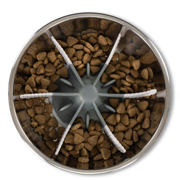 Messy Mutts - Universal Slow Feeder Bowl Insert with Suction