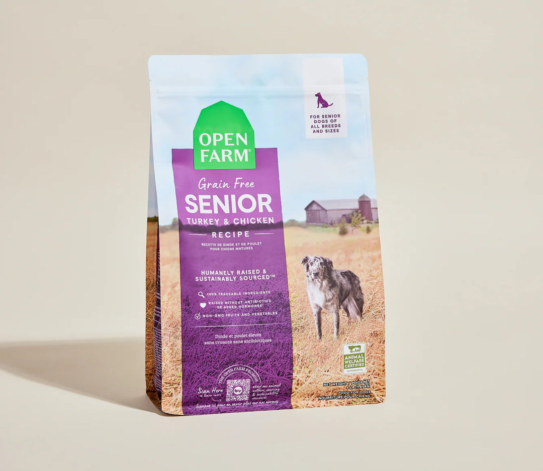 Open Farm Senior Turkey & Chicken Dog Food