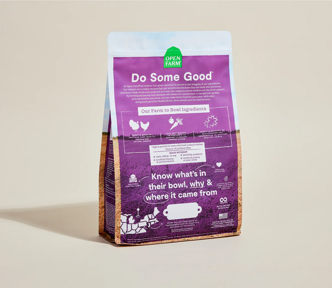 Open Farm Senior Turkey & Chicken Dog Food