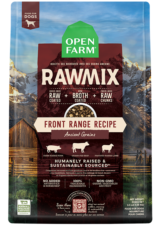 Open Farm Rawmix Front Range Recipe With Ancient Grains Dry Dog Food