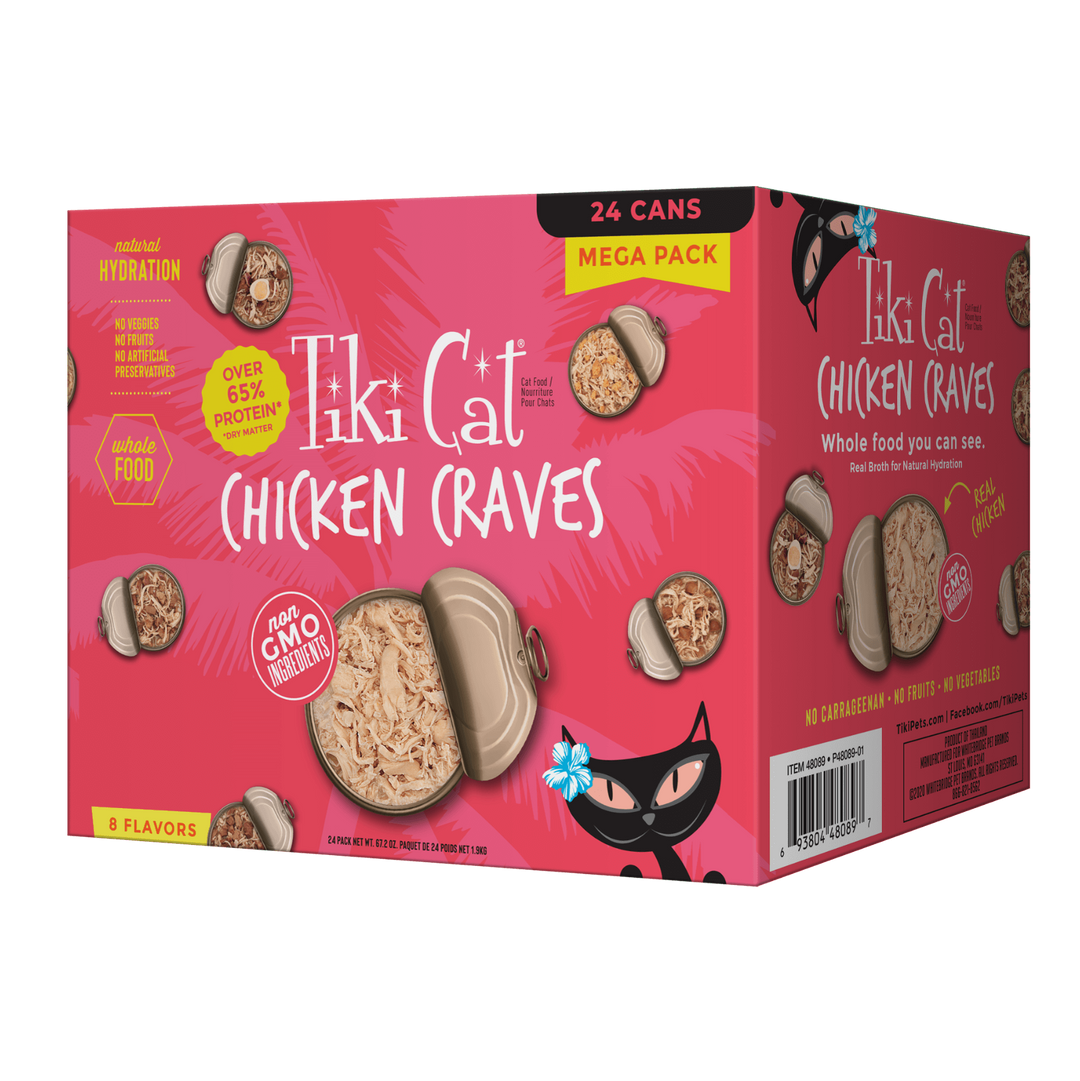 Tiki Cat Mega Packs Chicken Craves (24 cans)