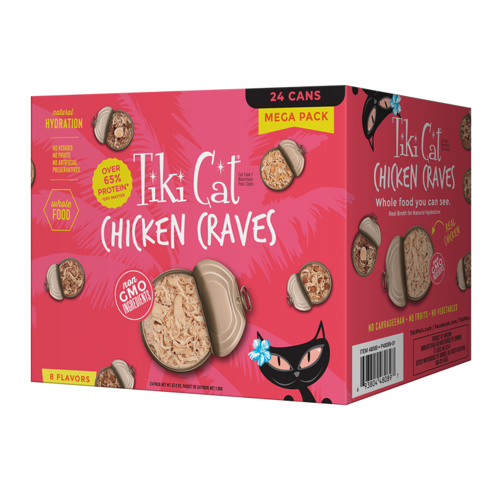Tiki Cat Mega Packs Chicken Craves (24 cans)