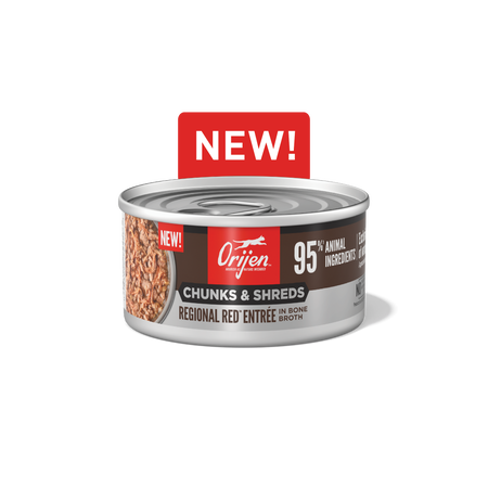 Orijen Regional Red Entree Chunks & Shreds Adult Wet Cat Food