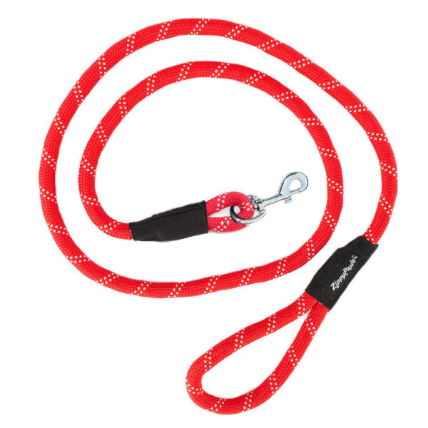 Zippy Paws Climbers Dog Leash  - Red