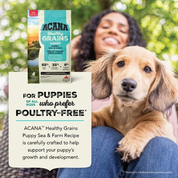 Acana Healthy Grains Sea to Farm Puppy Dog Food