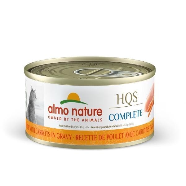 Almo Nature HQS Complete - Chicken with Carrots in Gravy - Wet Cat Food