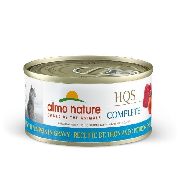 Almo Nature HQS Complete - Tuna with Pumpkin in Gravy - Wet Cat Food