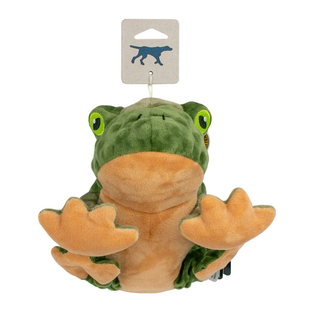 Tall Tails - Animated Plush Frog Dog Toy - 9"