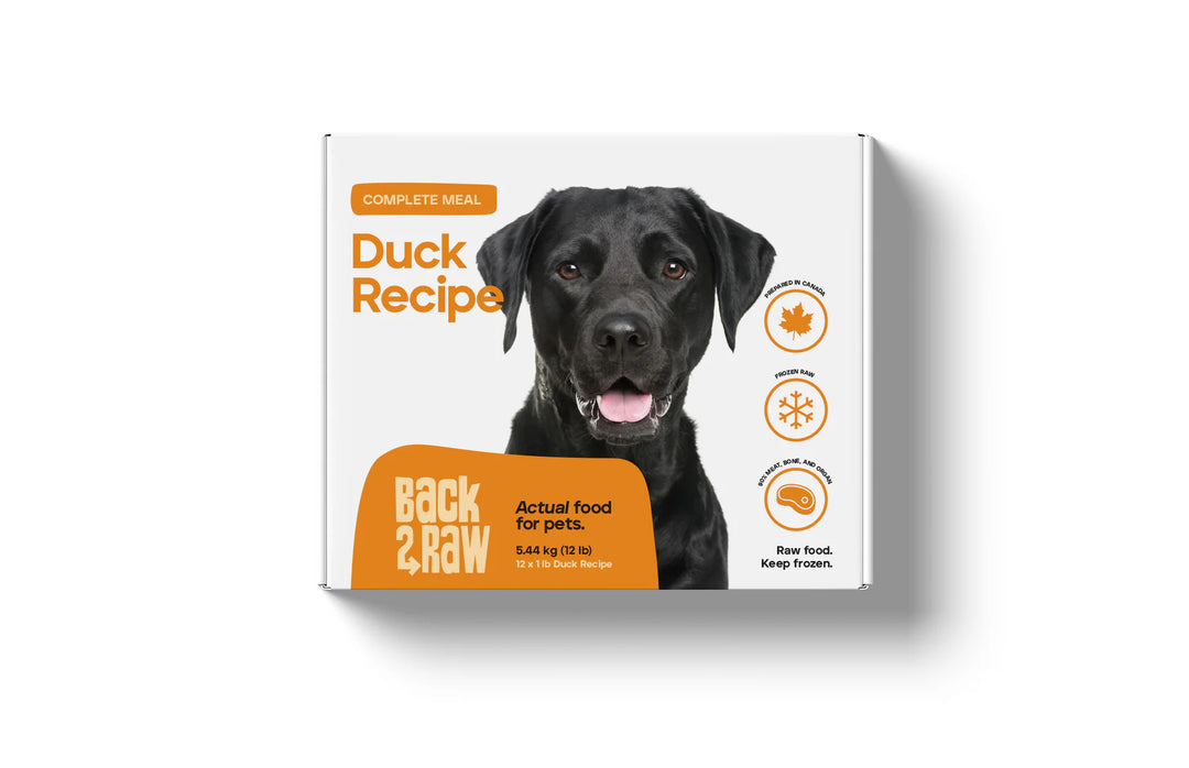 Back2Raw Complete Duck Recipe (12LB Box)