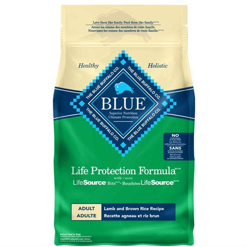 Blue Buffalo Life Protection Lamb Recipe Dog Food