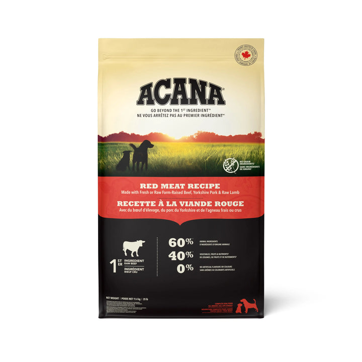 Acana Red Meat Recipe Dog Food