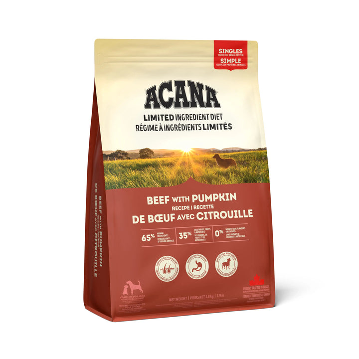 Acana Singles Beef with Pumpkin Dog Food