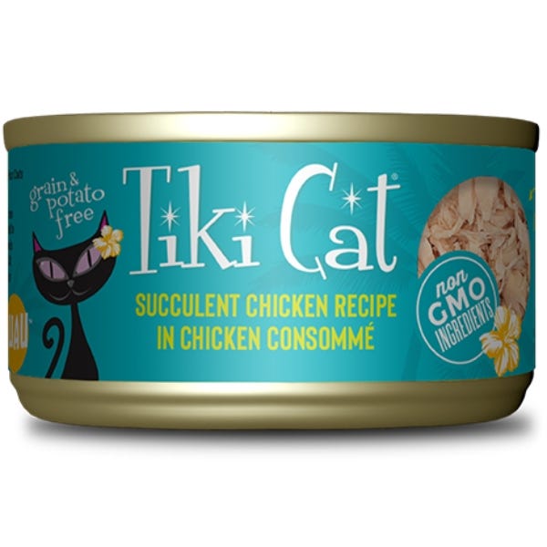 Tiki Cat Succulent Chicken in Consomme - Puka Puka Wet Cat Food