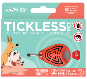 Tickless Classic Pet Ultrasonic Tick and Flea Repellent