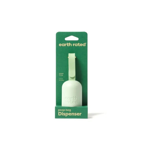 Earth Rated Leash Dispenser 2.0 With 15 Unscented Bags