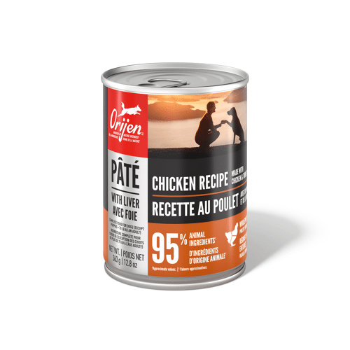 Orijen Chicken Recipe with Liver Pate Dog Food