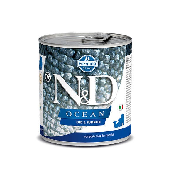 Farmina N&D Ocean Cod & Pumpkin Puppy Wet Dog Food