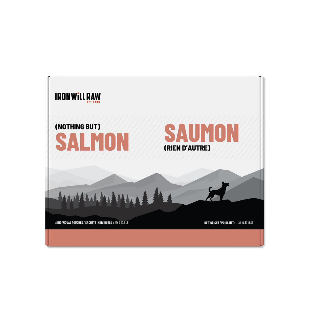 Iron Will Nothing But Salmon Raw Dog Food