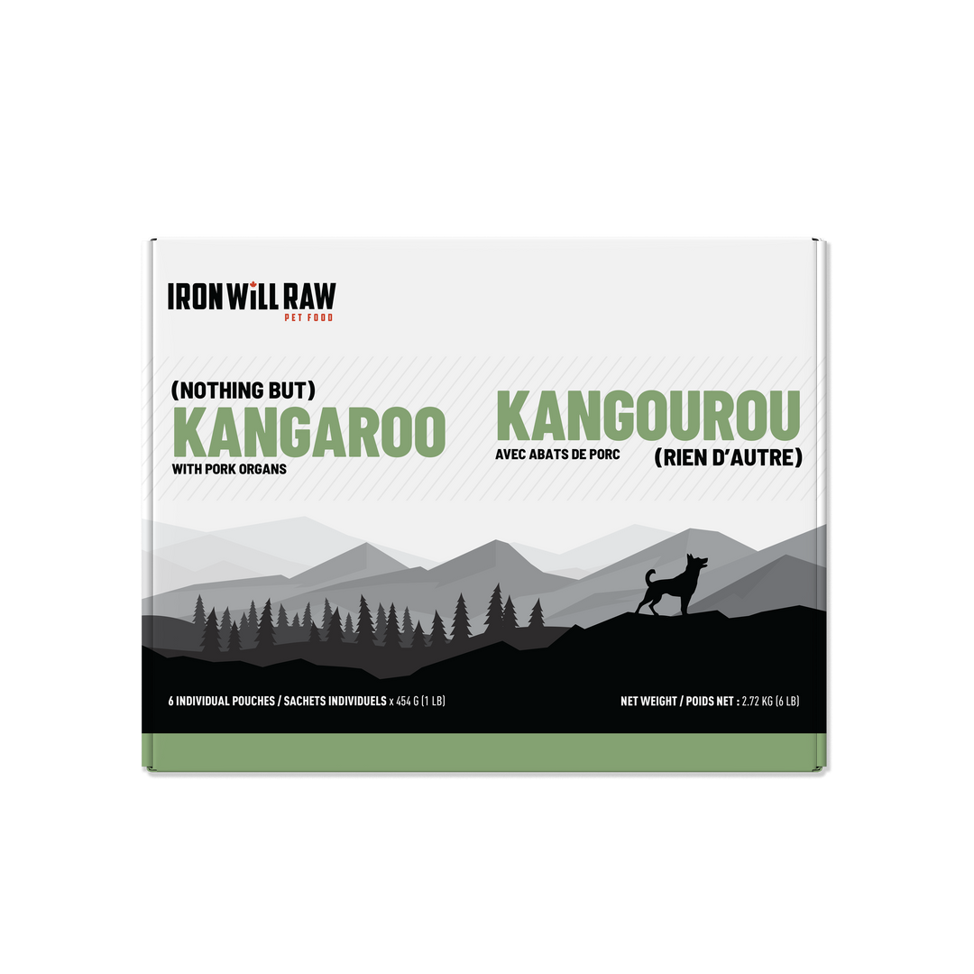 Iron Will Nothing But Kangaroo Raw Dog Food