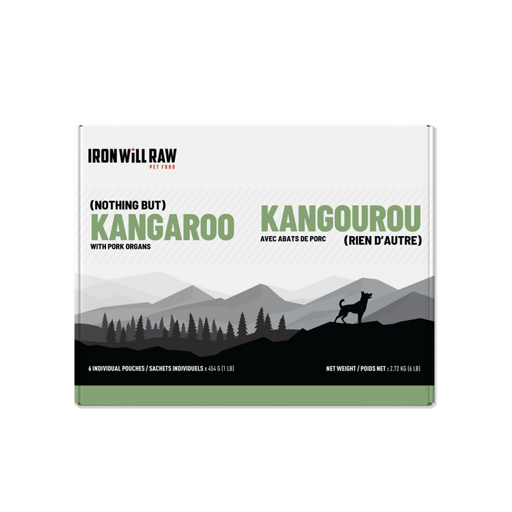 Iron Will Nothing But Kangaroo Raw Dog Food