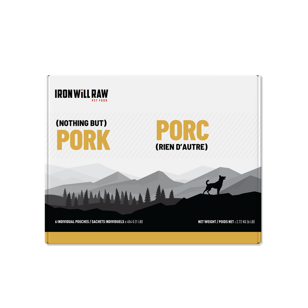Iron Will Nothing But Pork Raw Dog Food
