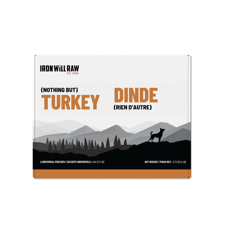Iron Will Nothing But Turkey Raw Dog Food