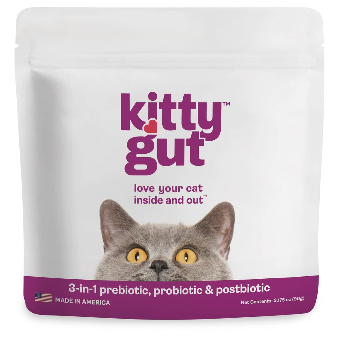 KittyGut 3-1 Gut Support - Pre/Pro/Postbiotics