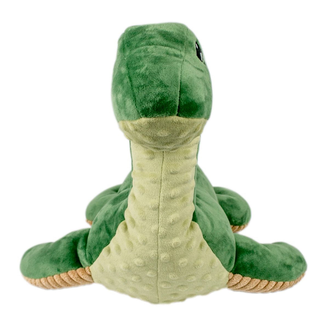 Tall Tails - Plush Nessie with Squeaker & Crinkle Dog Toy - 13"