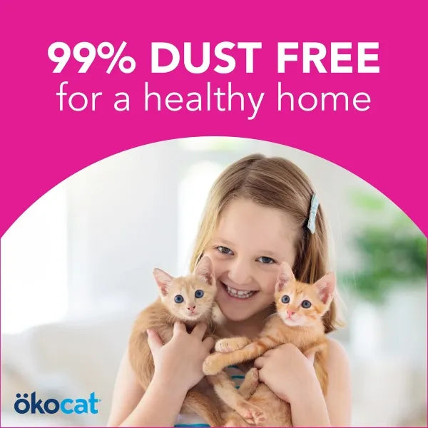 Okocat Super Soft Clumping Wood Cat Litter