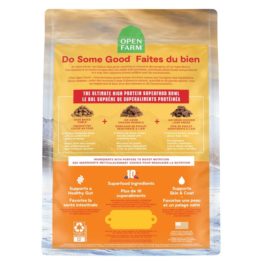 Open Farm Epic Blend Chicken & Superfood Recipe