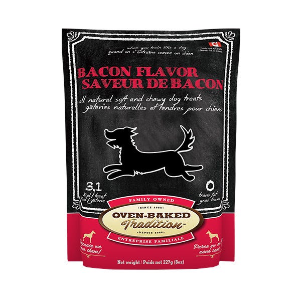 Oven-Baked Tradition Bacon Flavour Dog Treats