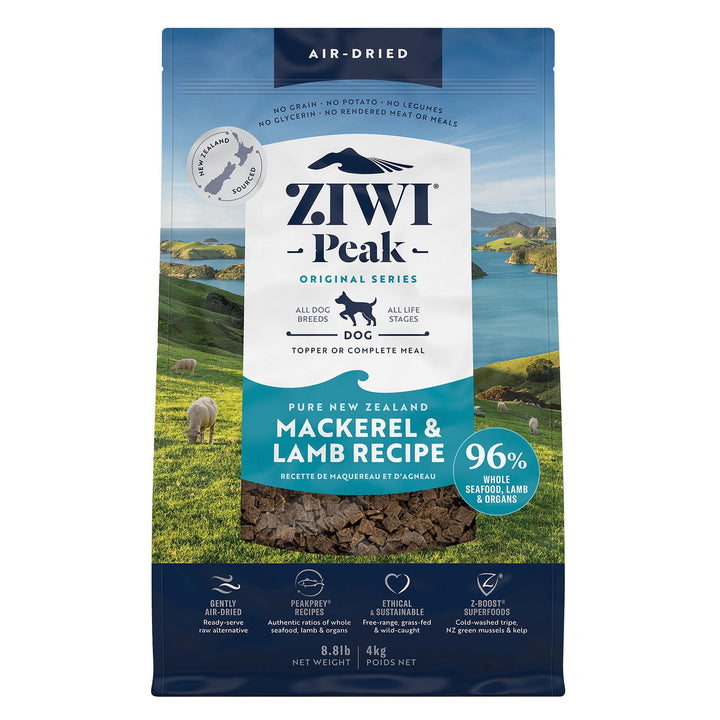 ZIWI Peak New Zealand Mackerel & Lamb Dog Food