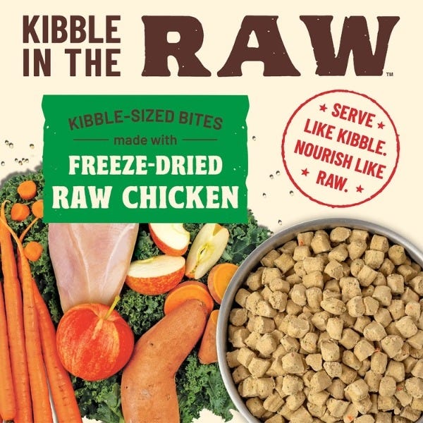 Primal Kibble In The Raw Dog Food - Chicken Recipe - Small Breed