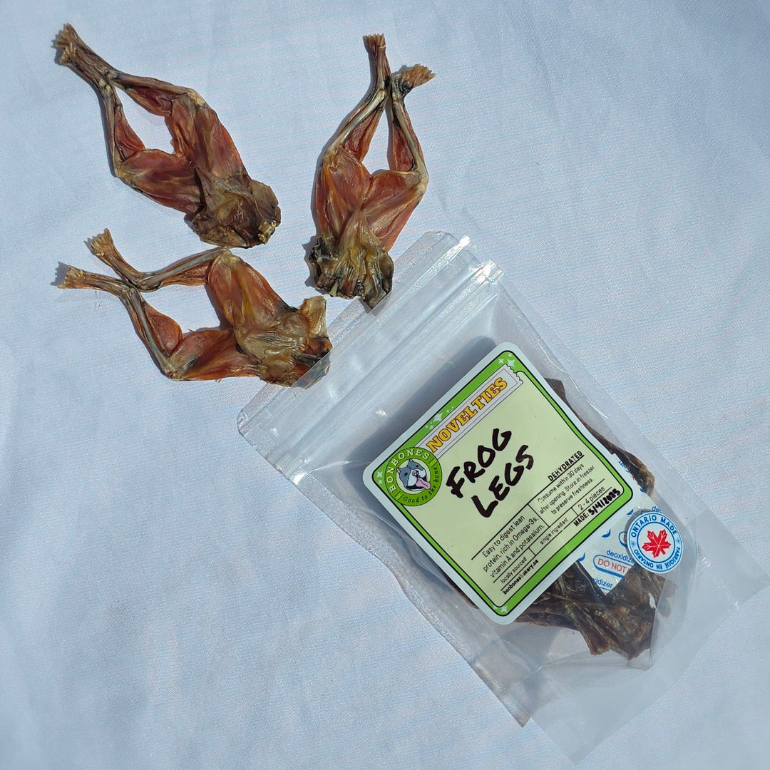 BonBones Frog Legs Novelty Protein Dog Treats