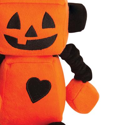 Snugarooz Halloween Jack O Bot Dog Toy