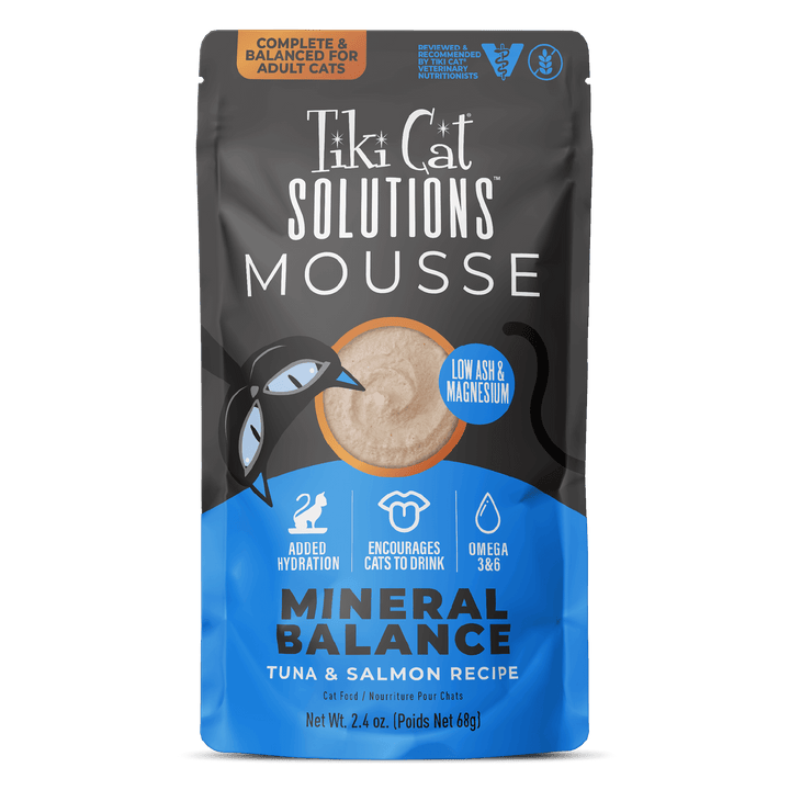 Tiki Cat Solutions Mousse - Mineral Balance Tuna & Salmon - Wet Cat Food