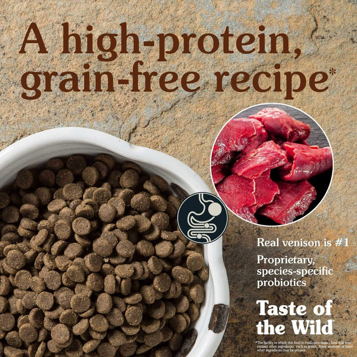 Taste of the Wild Pine Forest Recipe with Venison Dog Food