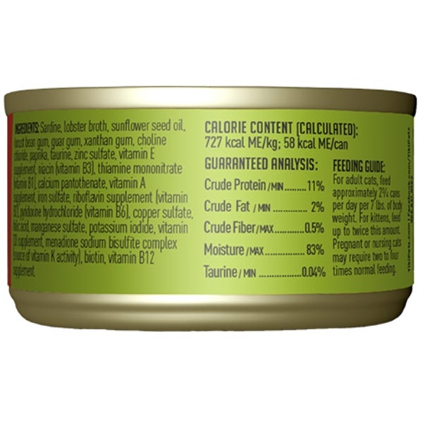 Tiki Cat Grill Sardine Cutlets in Lobster Consomme - Wet Cat Food